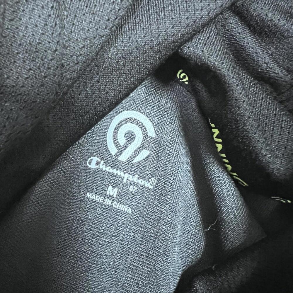 Champion Hoodie Men’s Gray Black Long Sleeve Full Zip Size Medium - Picture 10 of 11